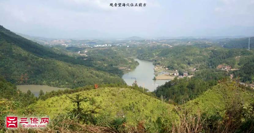 三僚万丁之墓观音望海