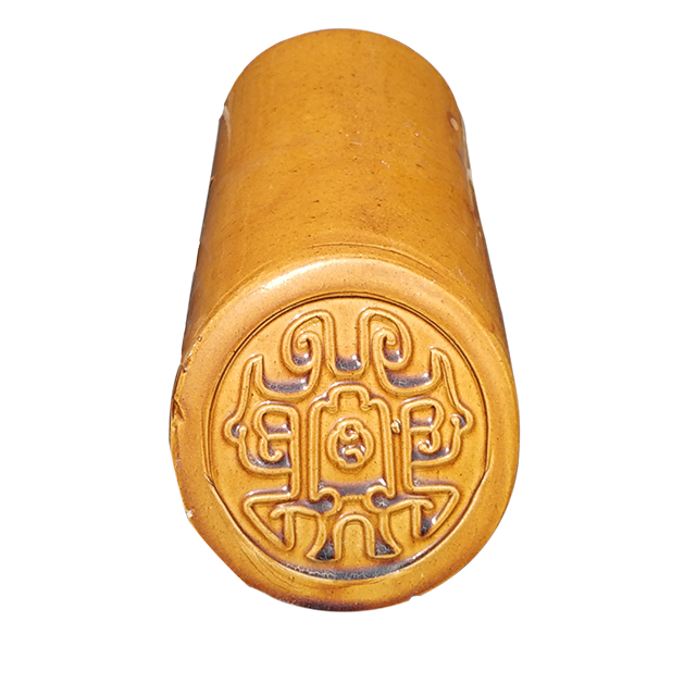 筒瓦花檐花纹图案