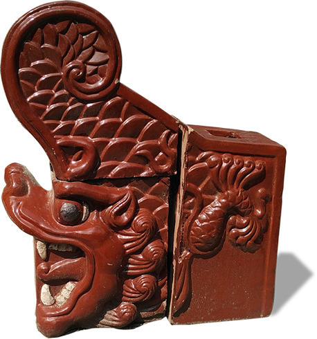 琉璃瓦配件龙正吻