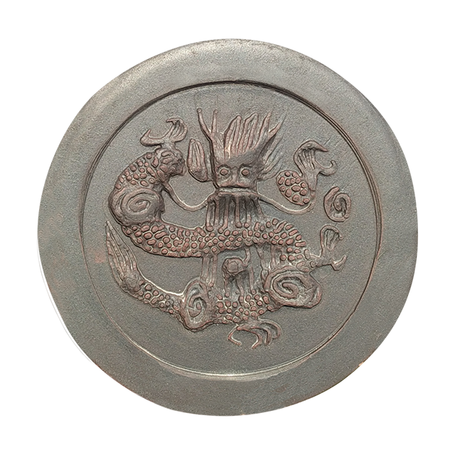 筒瓦花檐花纹图案