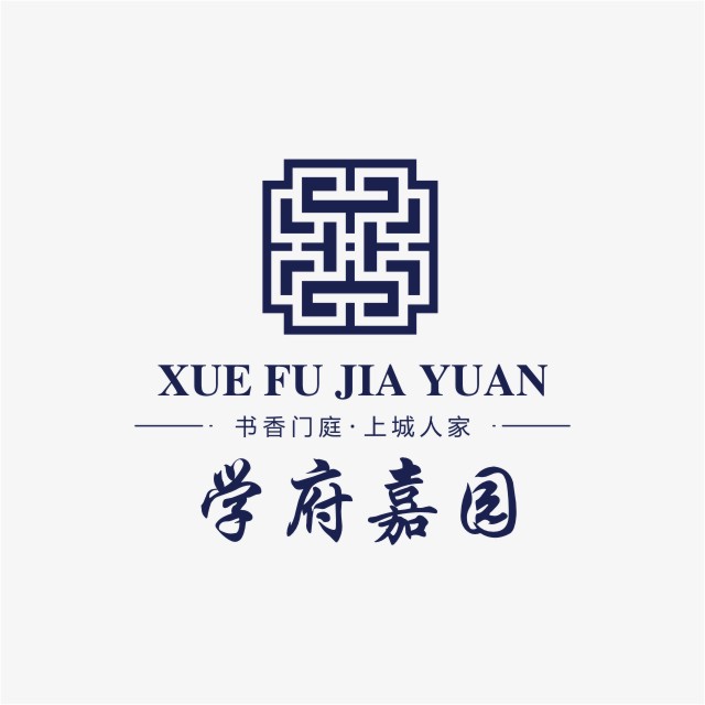 学府嘉园logo-七城广告设计