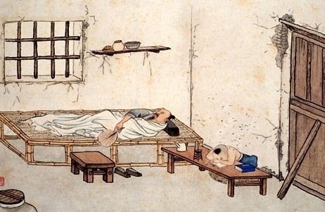 中国古代二十四孝图故事之吴猛