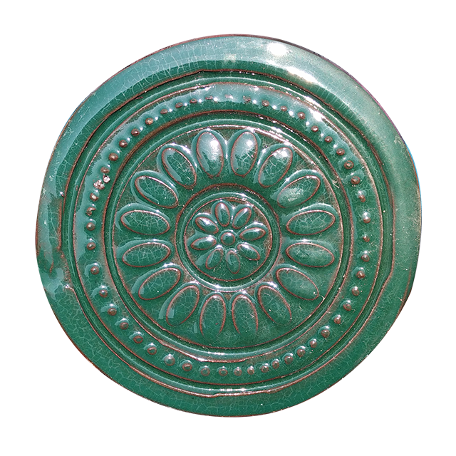 筒瓦花檐花纹图案